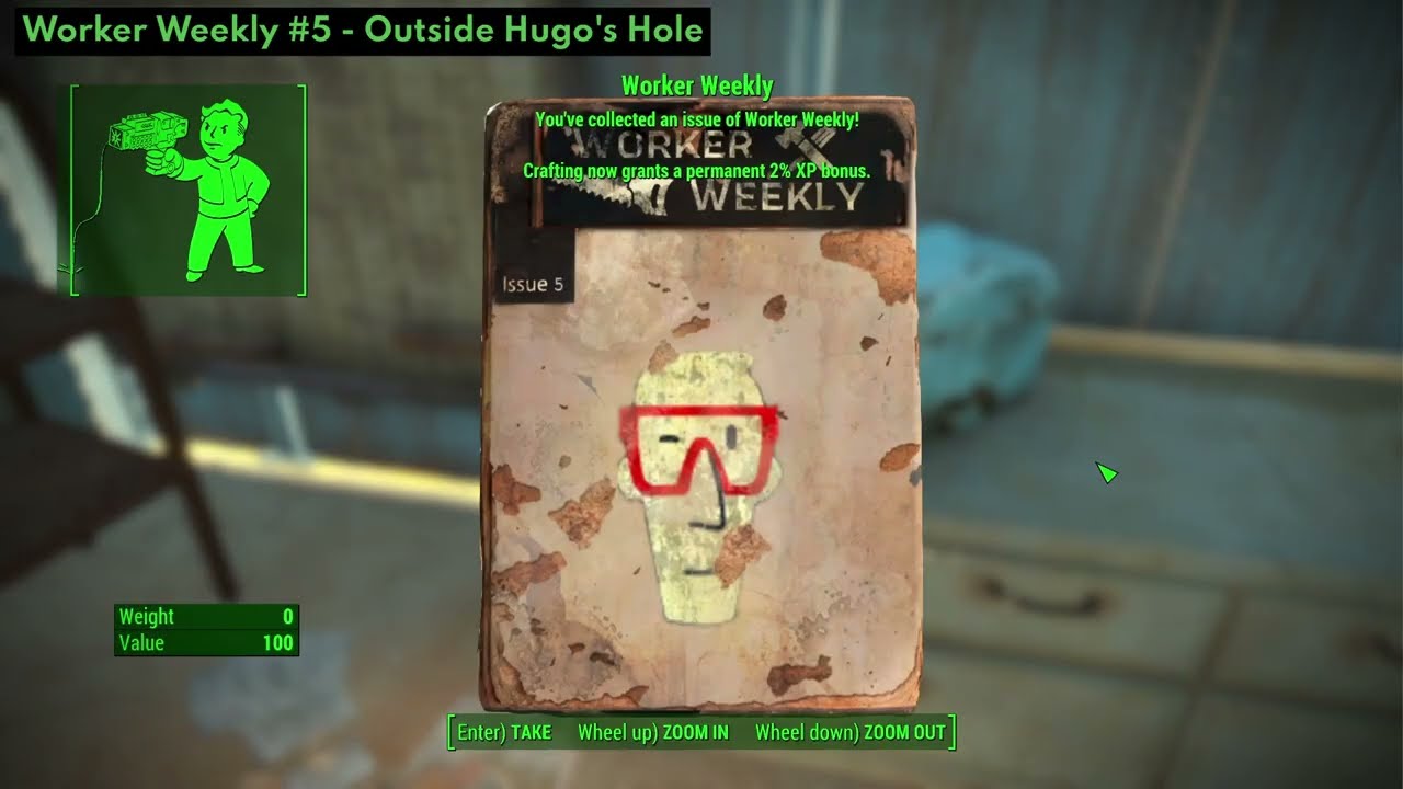 Fallout 4 Verified Creation - Atomic Archives Collectible Magazine Locations