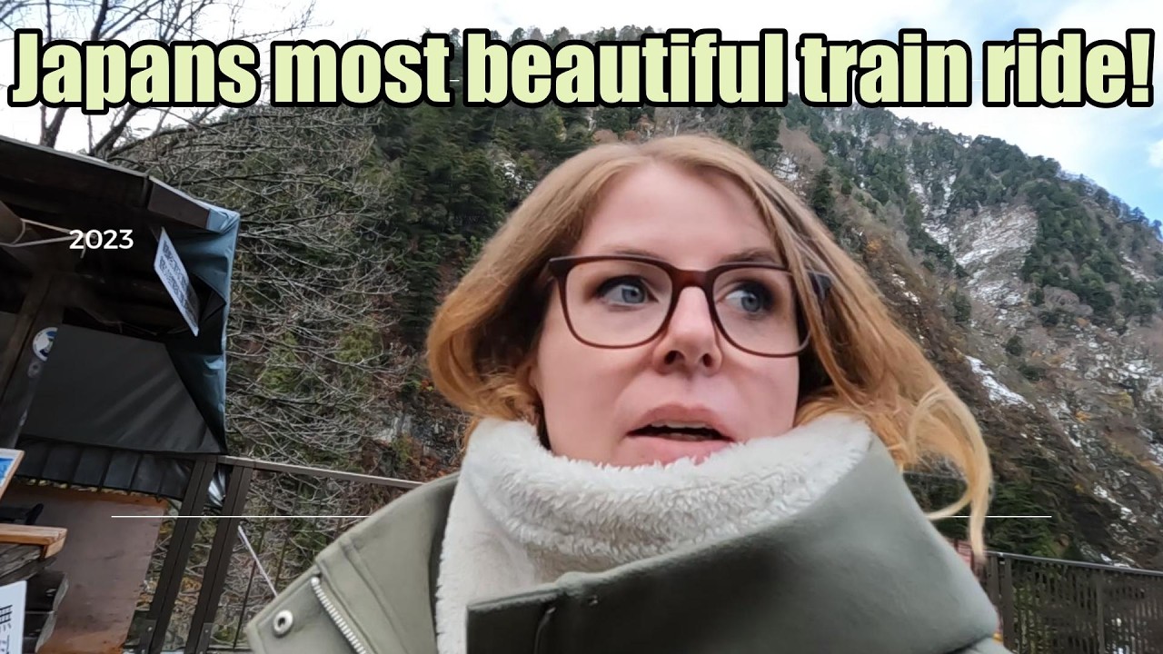 I rode on Japan's most BEAUTIFUL train ride!