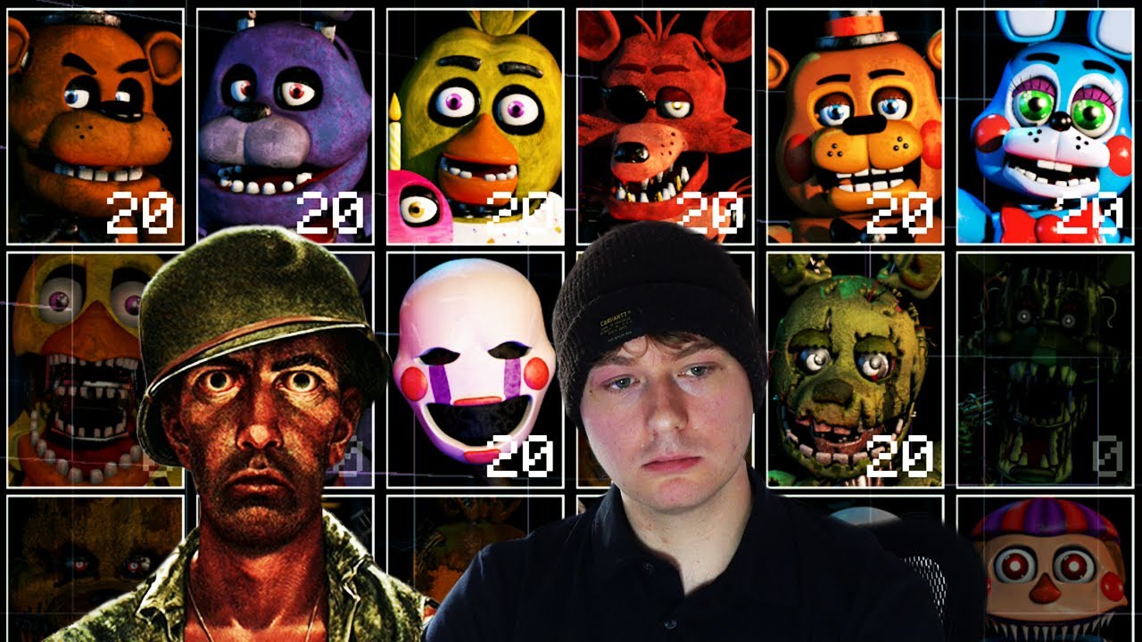 FNAF Ultimate Custom Night Challenges Are Brutal