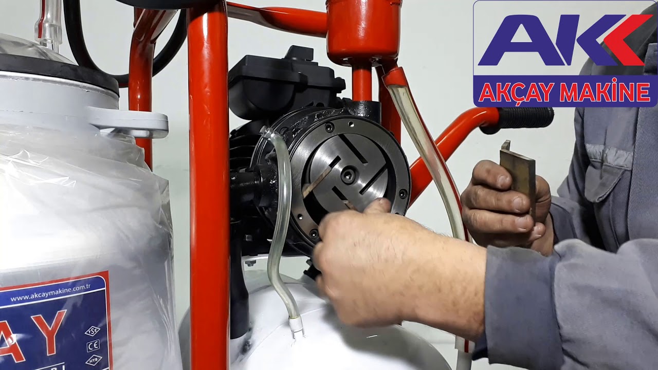 AKÇAY MAKİNE - YAĞLI SİSTEM FİBER DEĞİŞİMİ-MILKING MACHINES FIBER PALETTE CHANGING FOR TURBO SYSTEM