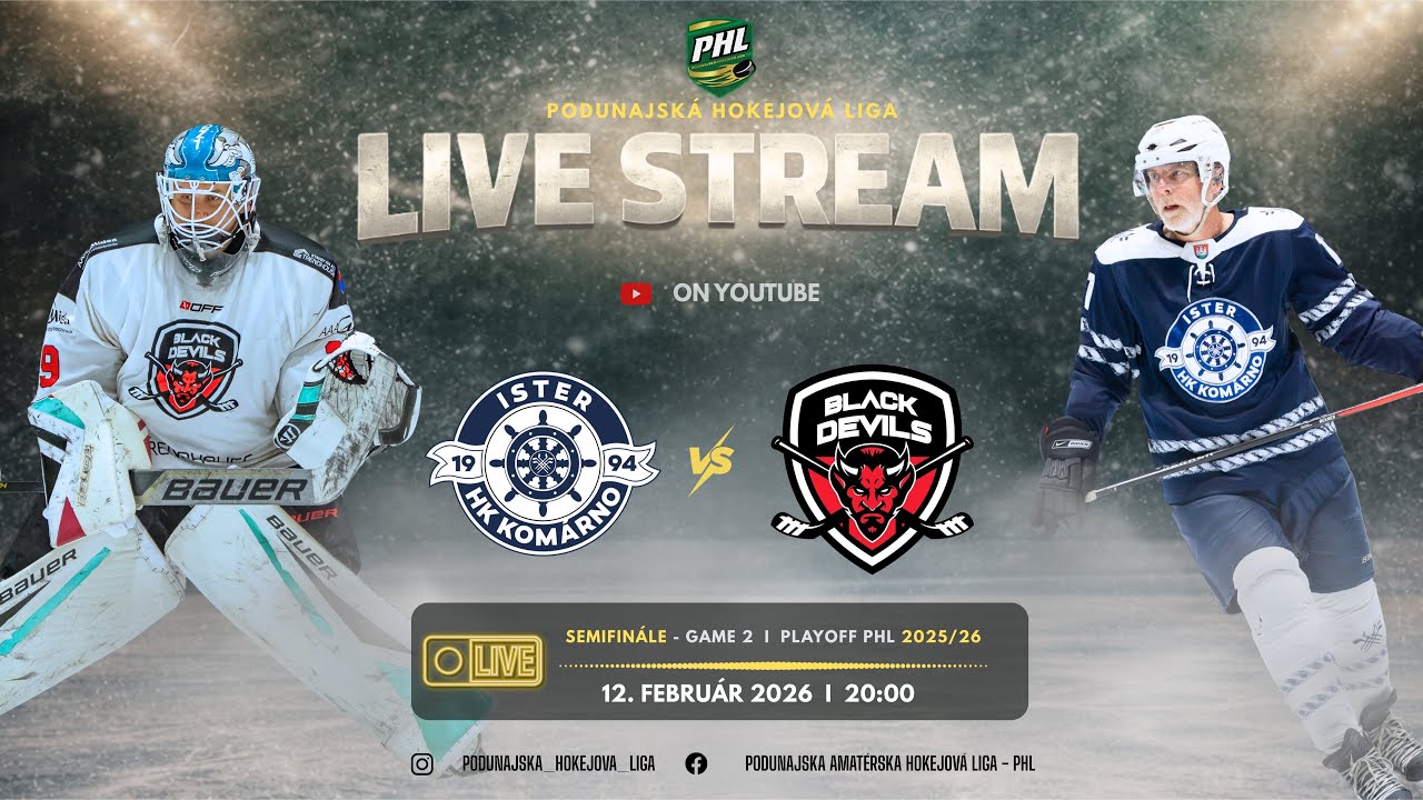 🚨HK Ister Komárno vs. Black Devils🚨