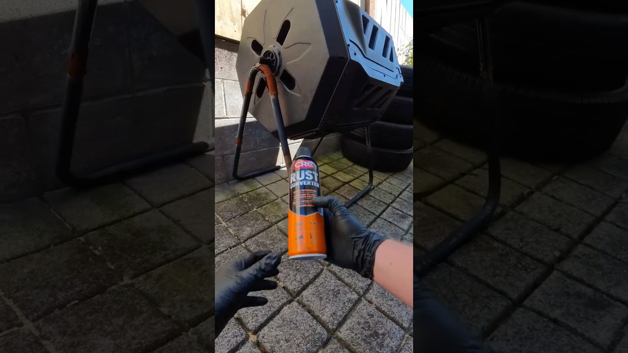Converting rust with CRC Rust Converter and CRC Metal Armour