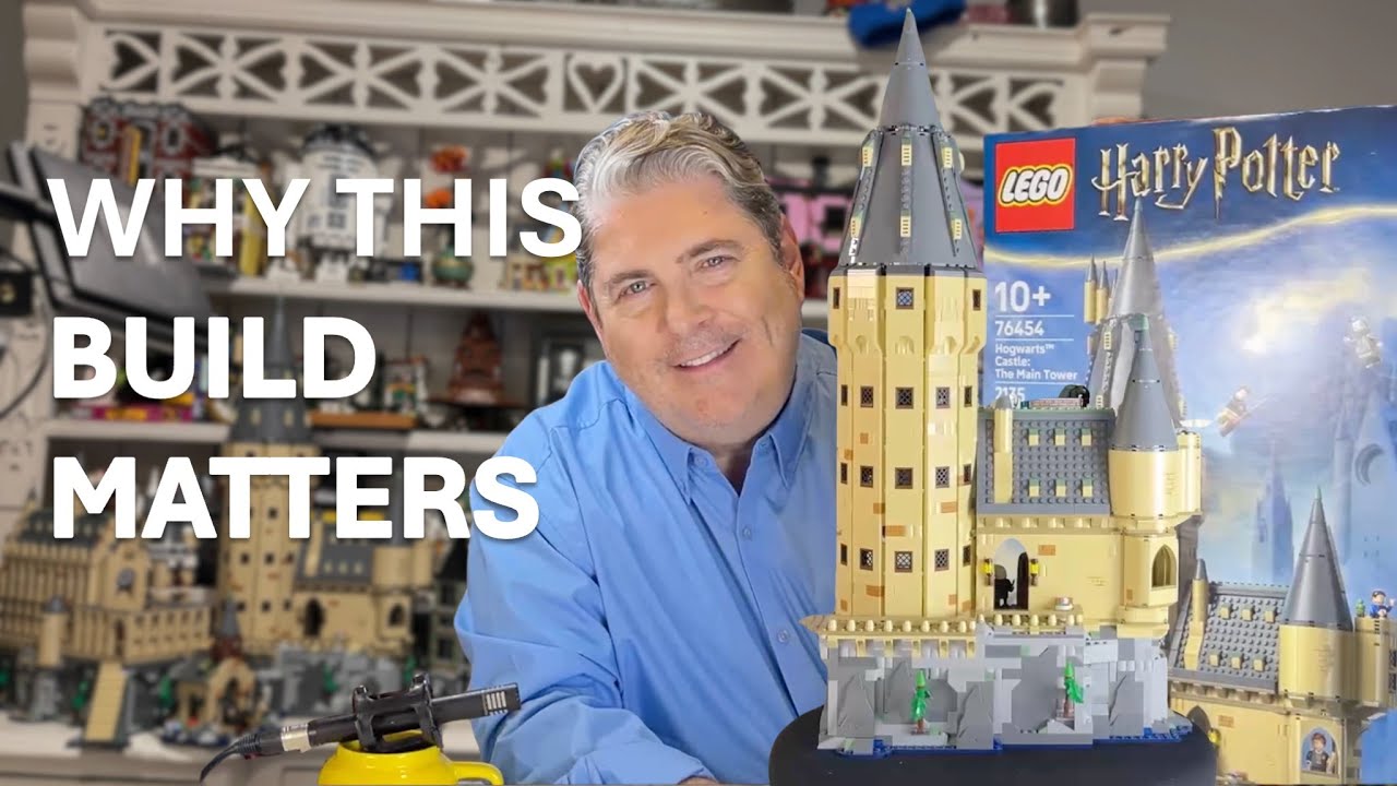 Строительство замка Хогвартс напомнило мне, почему LEGO так важен.