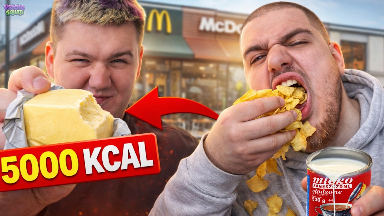 10000 KCAL w JEDEN DZIEŃ! | PSYCHOSQUAD