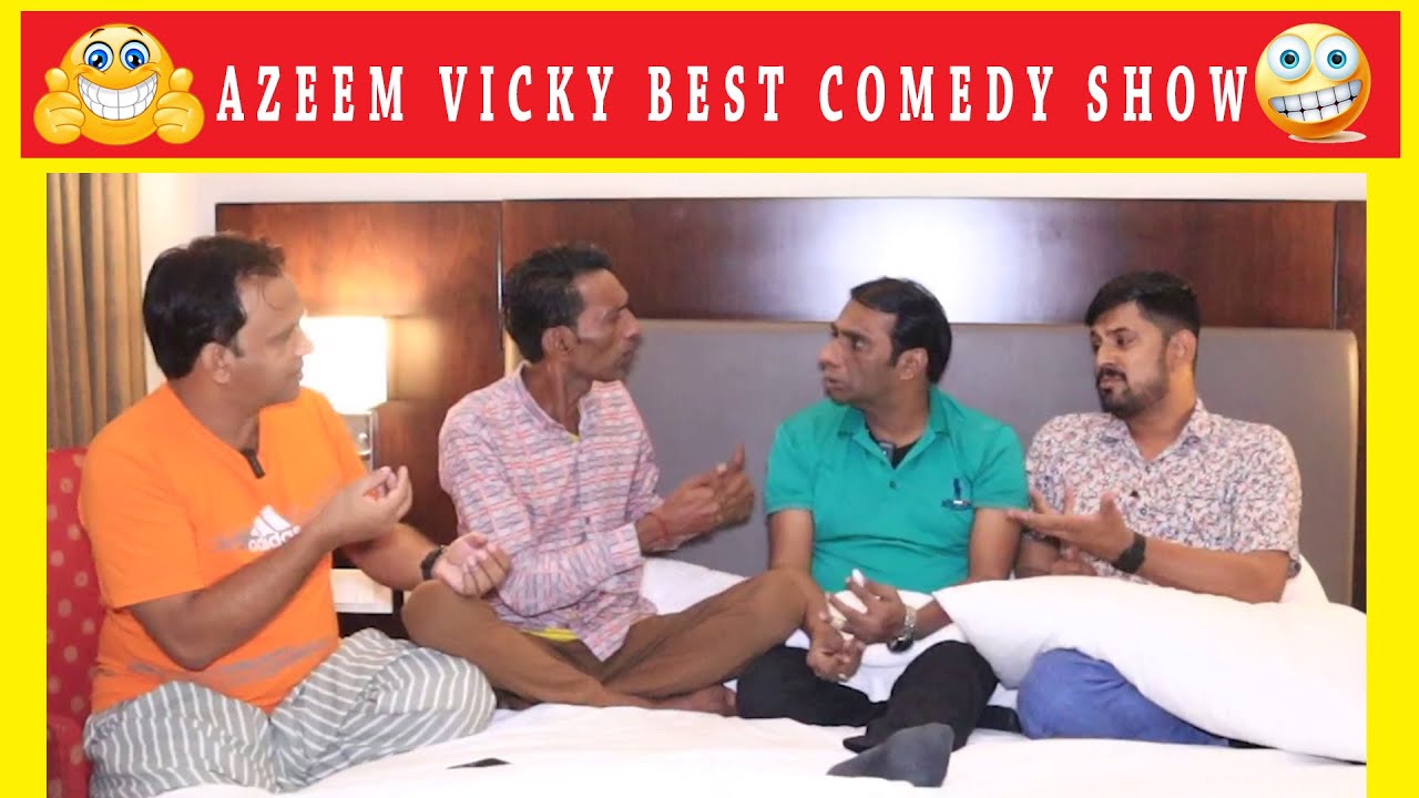 Azeem Vicky Best Comedy Show || Mitha Soni official