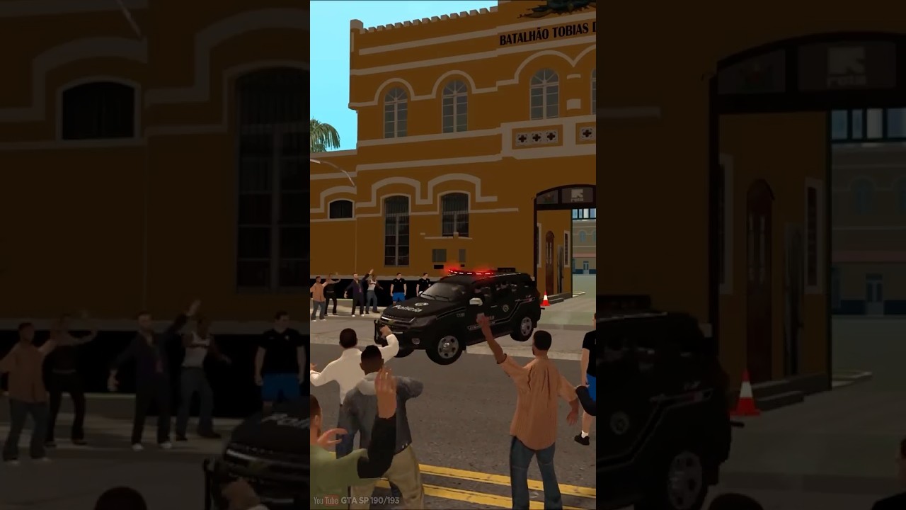Sa&iacute;da das viaturas de ROTA, GTA SA