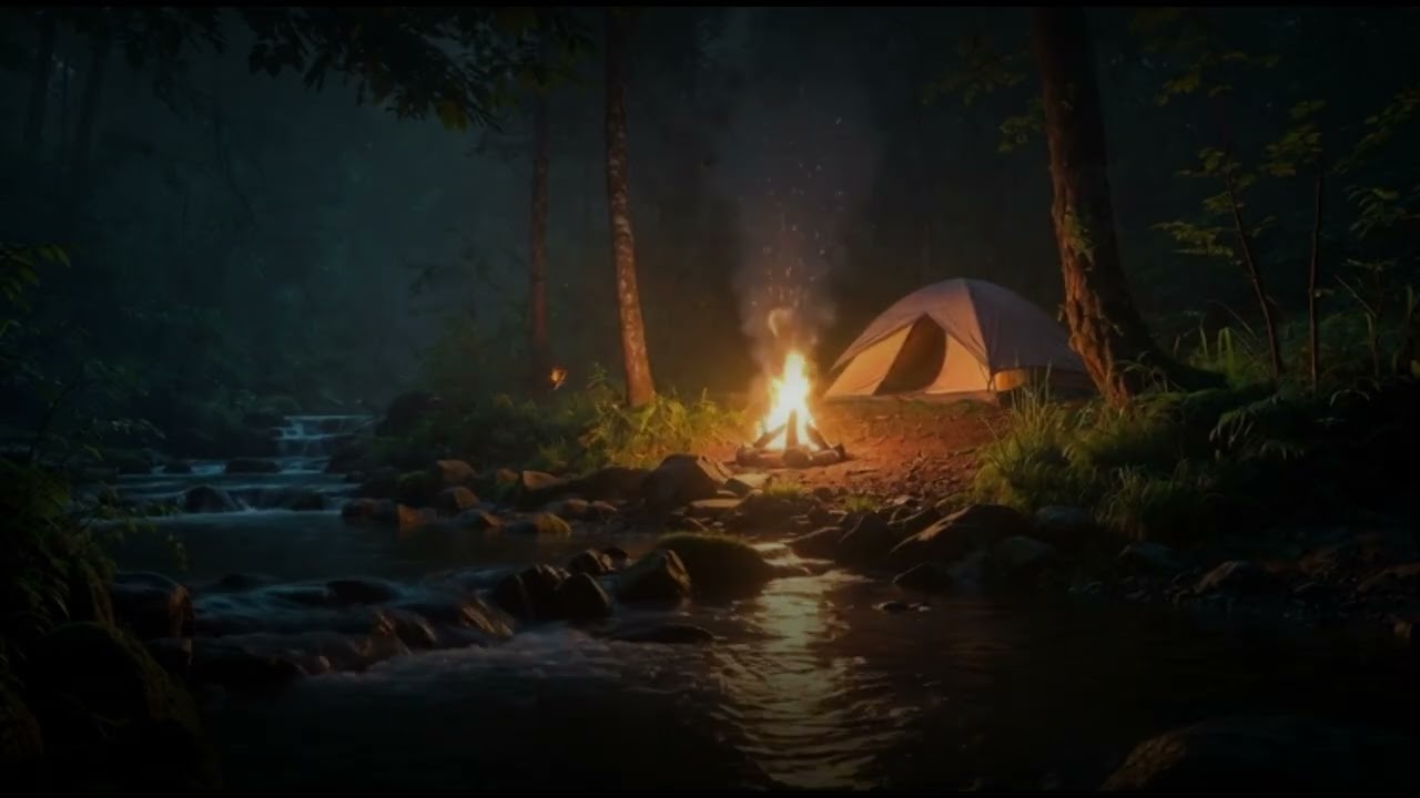 8 Hours of Forest Sleep Ambience | Relaxing Nature Sounds for Deep Sleep 8 Saatlik Orman Uyku Ortamı