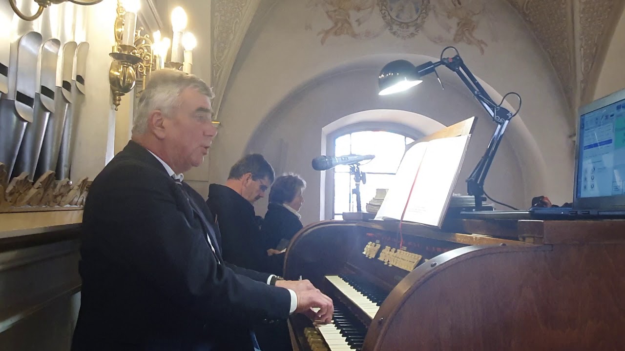 Piotr Taczanowski - organista w Parafii Tymbark