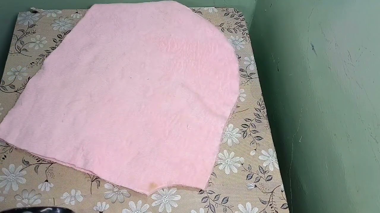 طريقة تفصيل الزنط أو الكابيشواو الزعبوط أو الطرطور (الجزء الثالث من الحلقه الثامنة من كورس الخياطه)