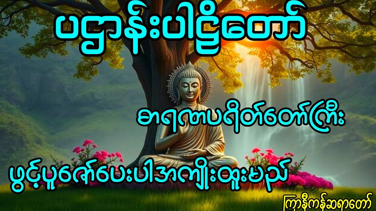 ညစဥ်ညတိုင်းဖွင့်ပေးပါပဌာန်းပါဠိတော်ကြီးဓာရဏပရိတ်တော်#buddha #တရားတော်များ #views 