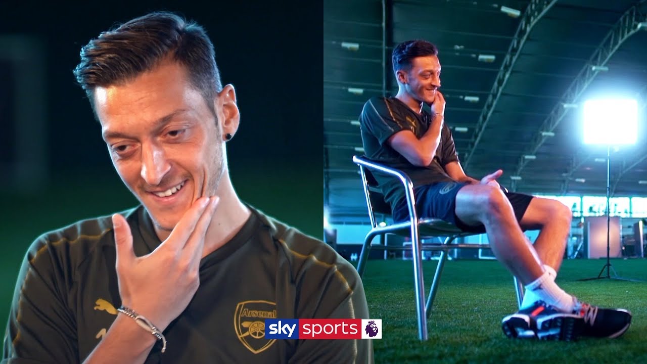 Mesut Ozil reacts to being called a 'lazy player'