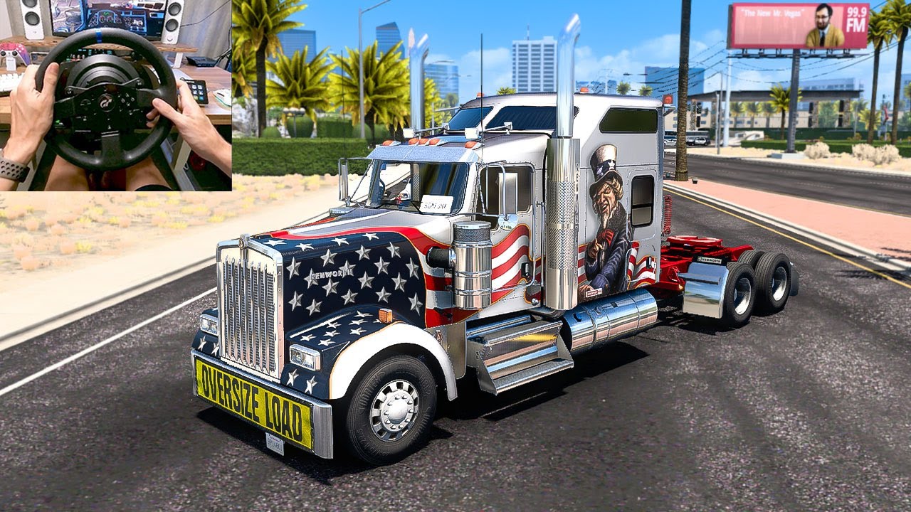 🚨 Ma première livraison sur American Truck Simulator