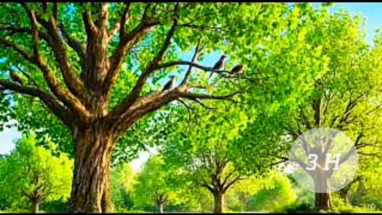 3 horas de canto de pájaros en el bosque | Sonidos de la naturaleza para relajación, estudio y sueño