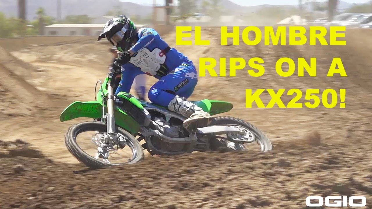Jason Anderson Rips a 2023 Kawasaki KX250 | RAW!