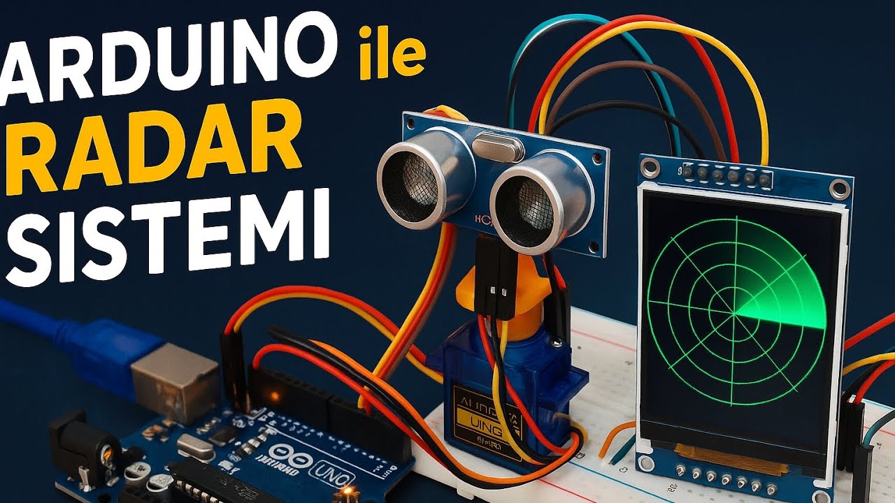 Arduino ile RADAR Sistemi Yaptım ! | Tehlike Tespit Eden Akıllı Radar