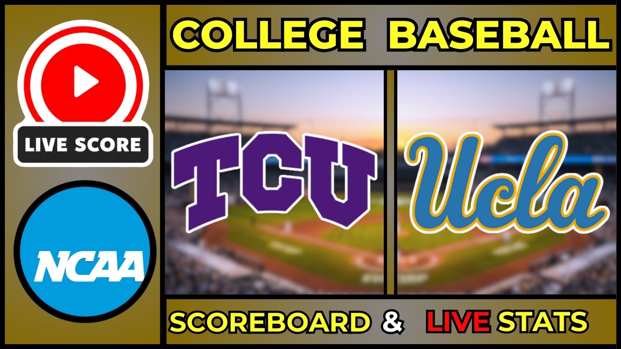 🔴 LIVE: TCU Horned Frogs vs UCLA Bruins | NCAA College Baseball | Feb 20, 2026 | Jackie Robinson St