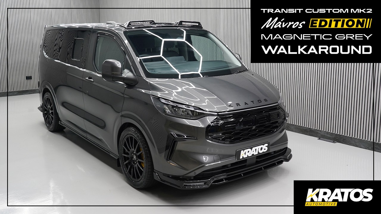 Transit Custom MK2 Mávros Edition - Magnetic Grey | Обзор Kratos