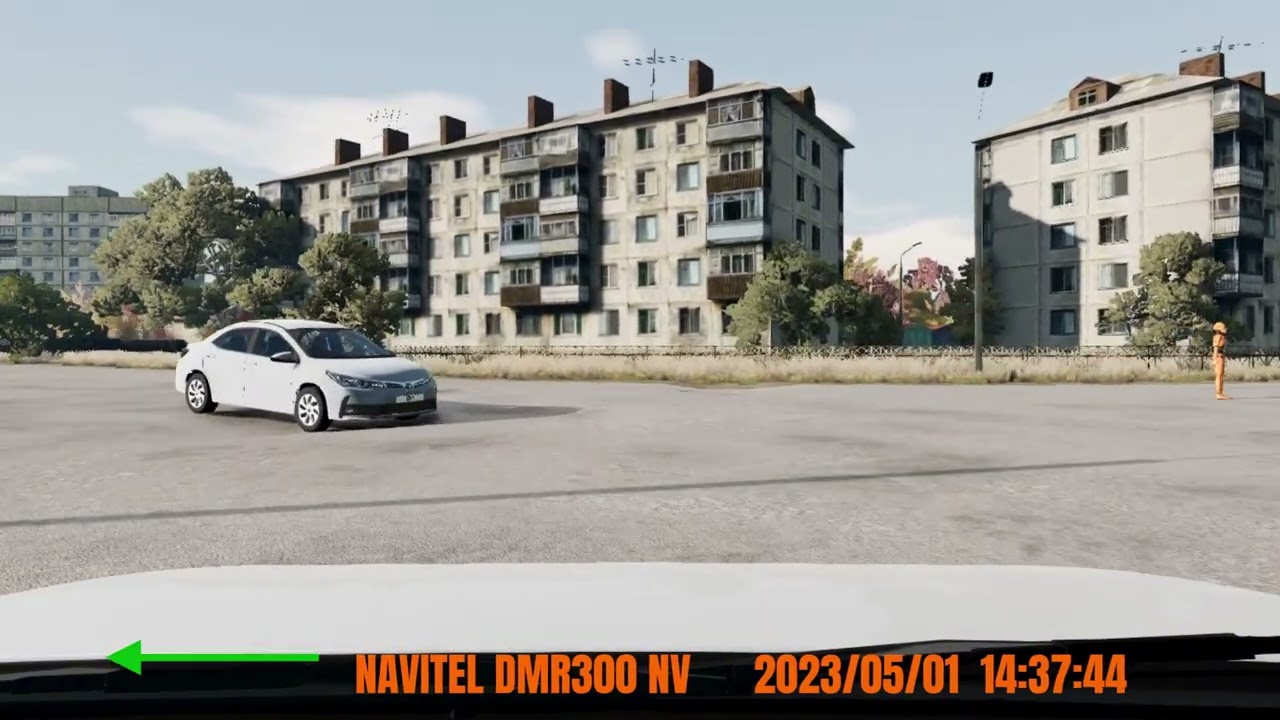 Аварии на видеорегистратор в BeamNGDrive  #1