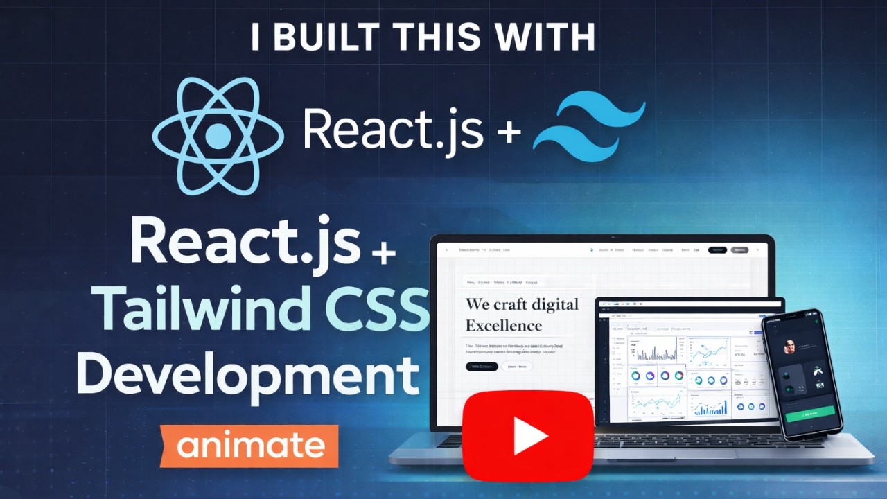 Build a Modern Portfolio with ReactJS and TailwindCSS