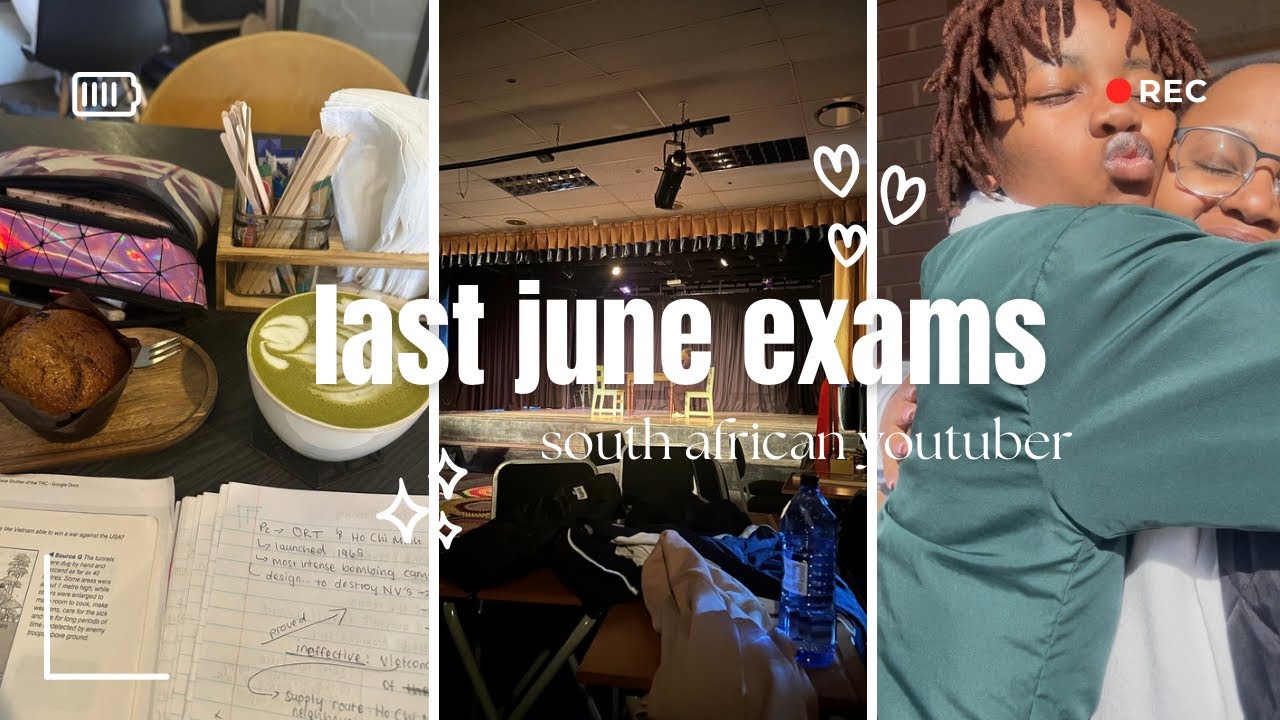 OFFICIALLY DONE WITH JUNE EXAMS!!! | south african youtuber 