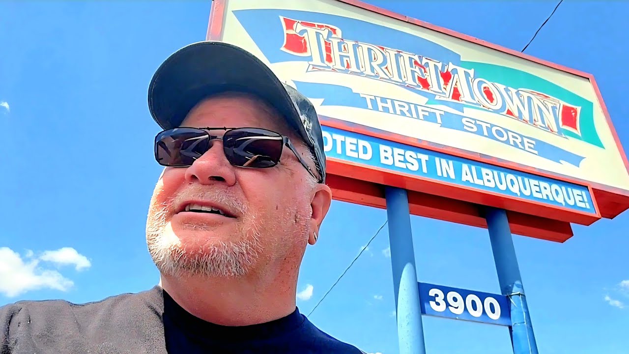Thrift Store Shopping in the ABQ | Visited 4 Shops | New Restaurant Review
