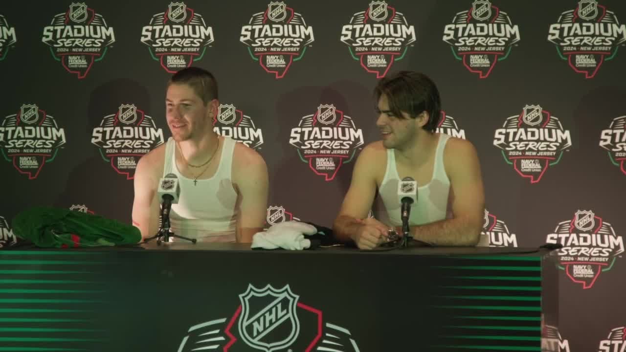 Devils comment after 6-3 win at Stadium Series