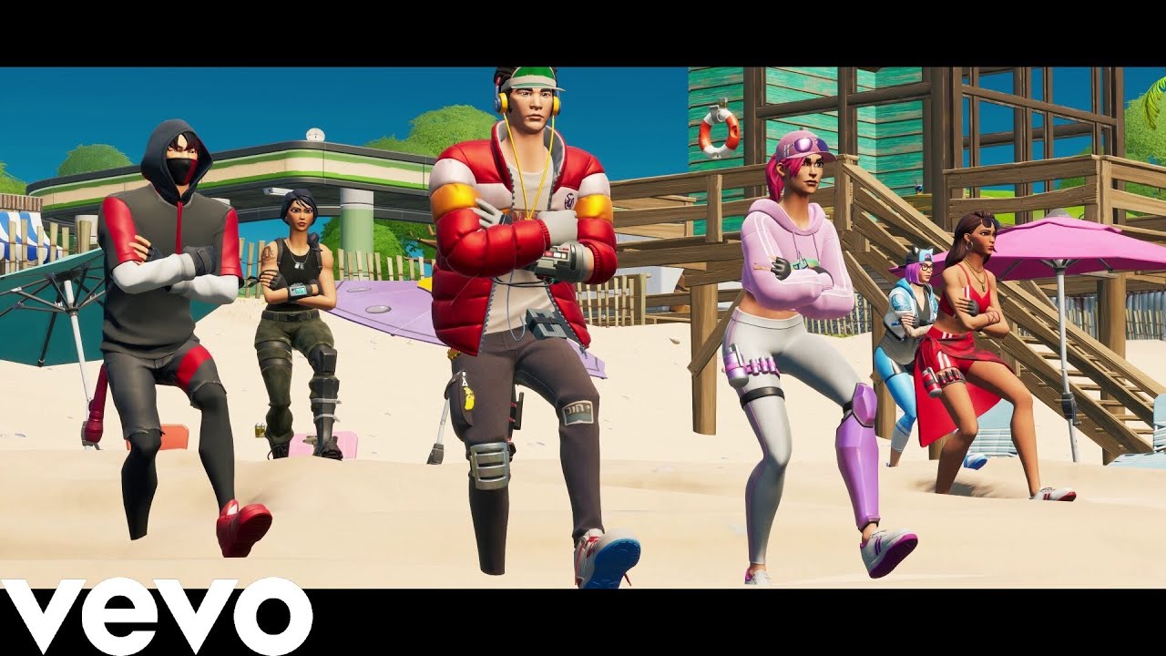 Fortnite - Rushin' Around (Official Fortnite Music Video) | Tik Tok Dance