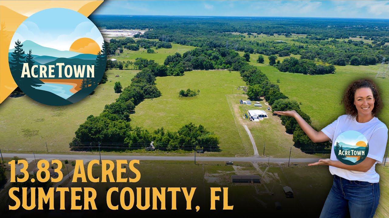 Owner Financed Land in Florida | Lush, Fenced Horse Pasture | Flat & Buildable | Paved Rd | 13.83 ac