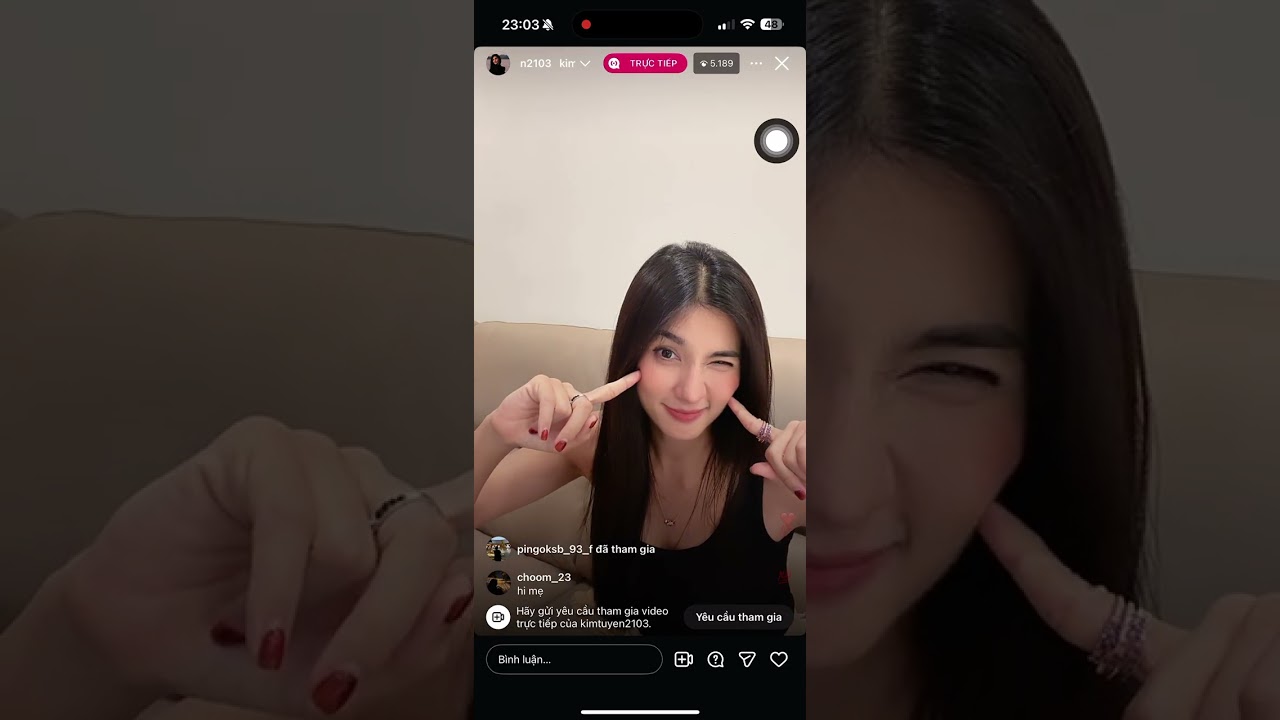 Live cua Bling & Cún (K dang dài dk thi dang ngắn  xem vv thui moi ng )#kimtuyen #donganhquynh #lgbt