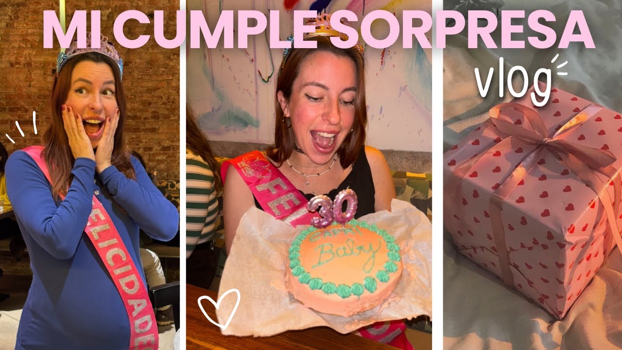 🎂 ¡Me hacen una FIESTA SORPRESA POR MI CUMPLEAÑOS! 🎁 | VLOG