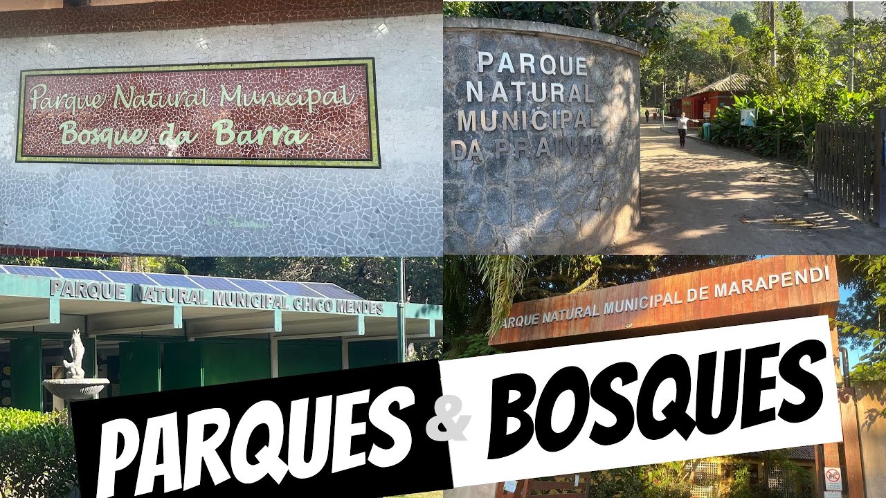 Parques, Bosques e Outros Passeios - Rio de Janeiro/RJ