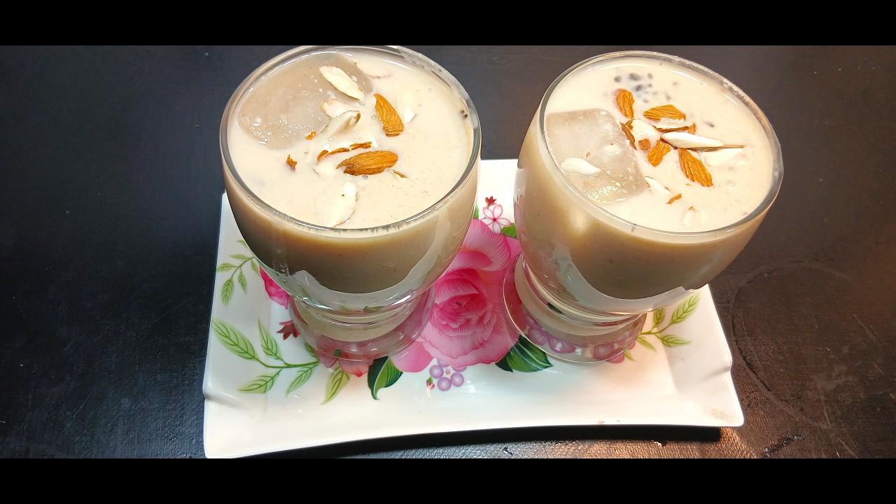 HOMEMADE DATE MILKSHAKE | Date Milk Beverage Recipe | Ramadan Special Recipe | Iftar Drink