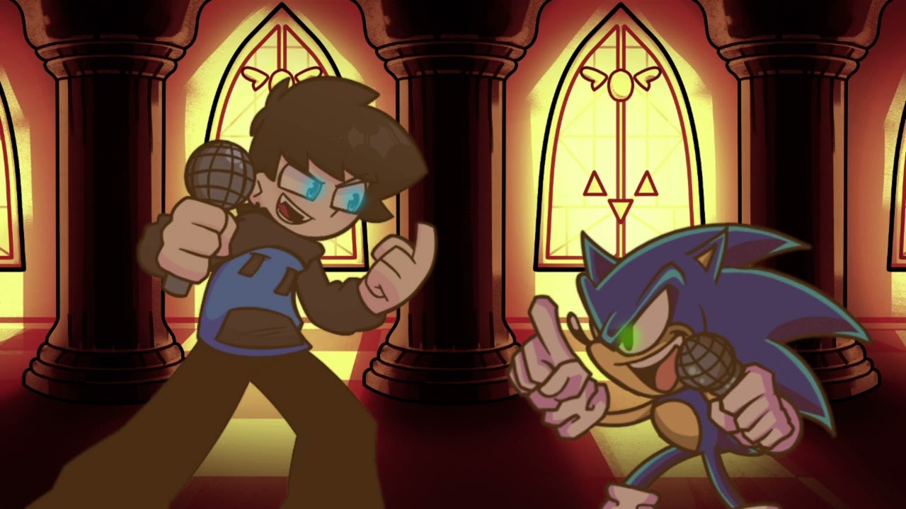 FNF Sansational but its a CJ and Sonic cover