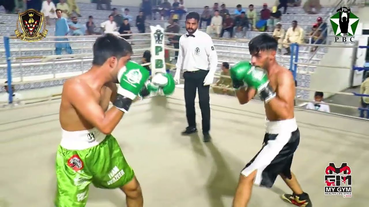 Meer Hamza vs Gholam Nabi | Professional Boxing at Kakri Ground Lyari | AB Promotions