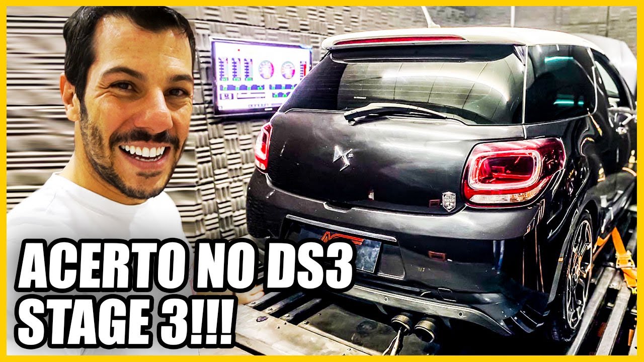 Titio ACF Fez Mágica!? ACERTO no DS3 TURBÃO STAGE 3 #pennenaAudi 👿
