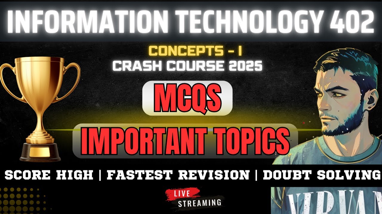 Class 10 Rapid Revision 🔥 | MCQs | Digital Documentation | E Spreadsheet | LibreOffice | IT 402