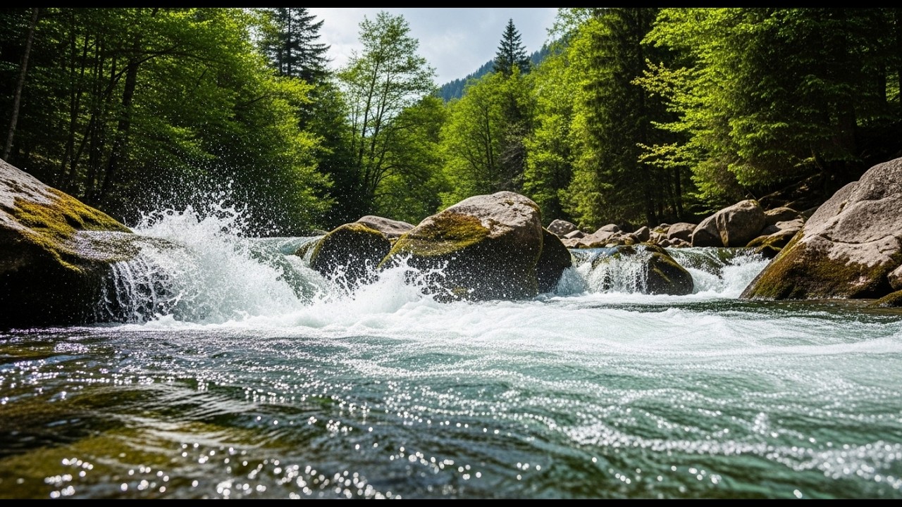 Relaxing River White Noise for Sleep and Anxiety Relief