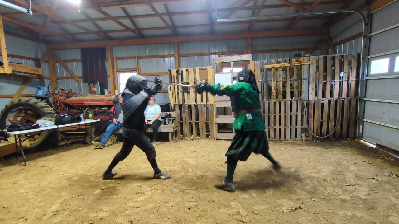 HEMA Longsword Sparring Full Match