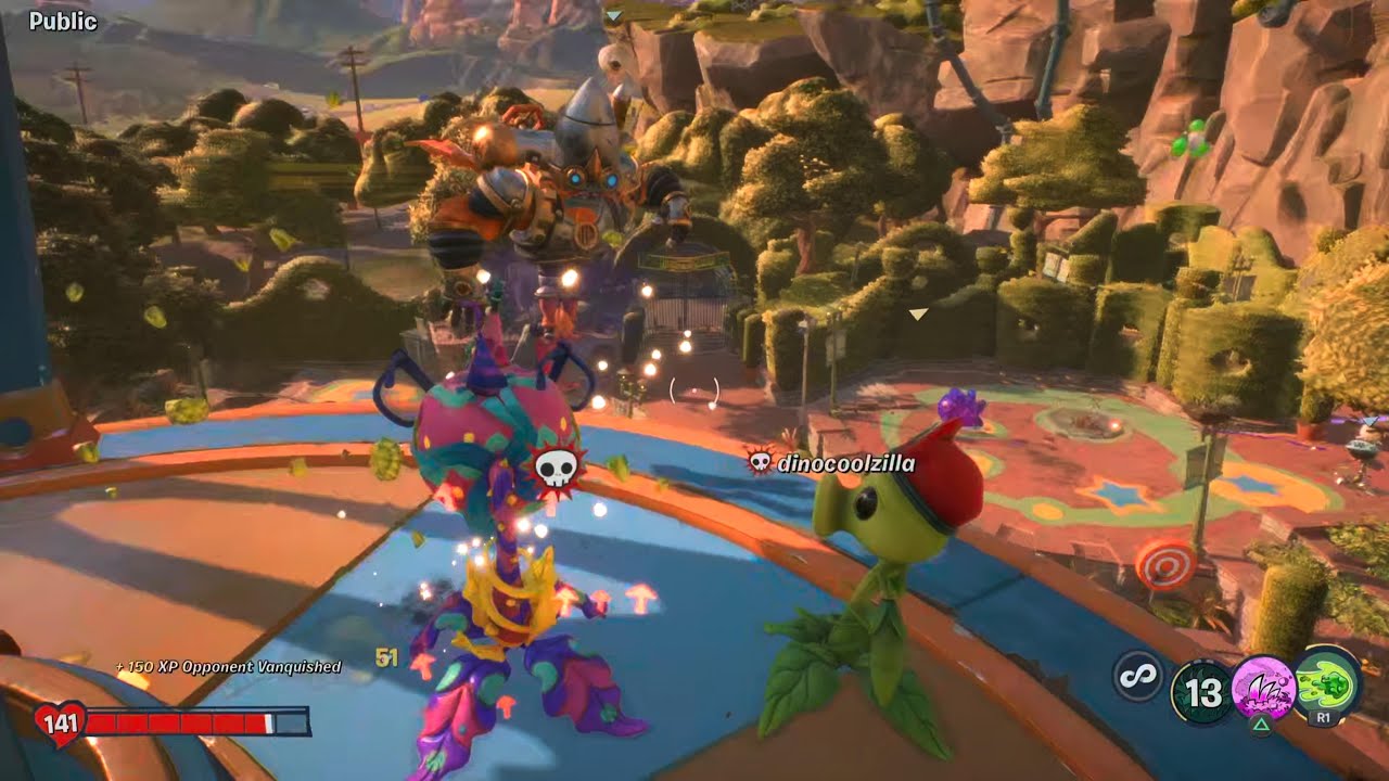 dinocoolzilla Slapped, Slapped, Slapped Plants vs. Zombies: Battle for Neighborville Giddy Park