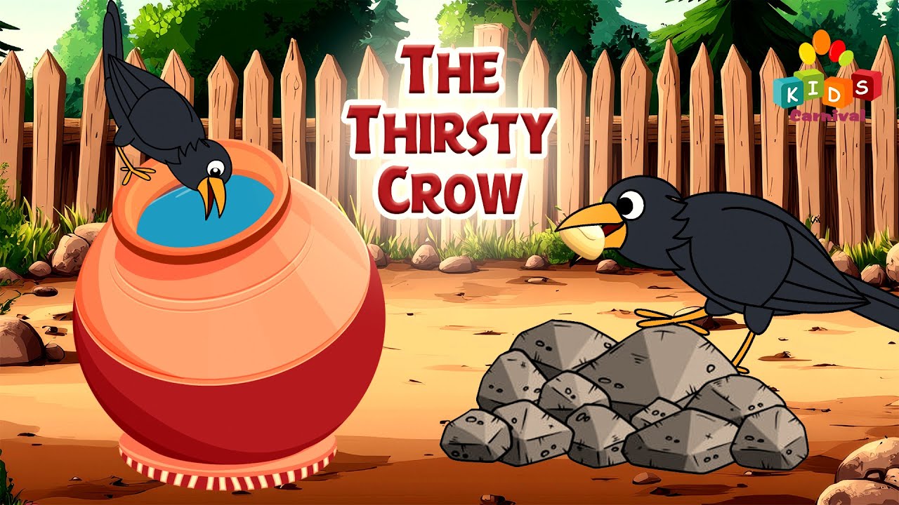 Thirsty Crow I Popular Nursery Rhyme And Kids Songs For Kids I Kids Carnival