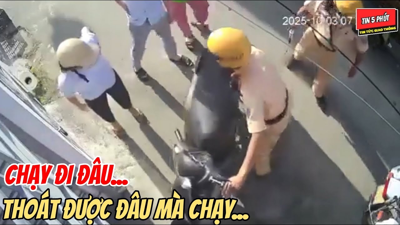 Có thoát được đâu mà chạy mà trốn , xe vào nhà trọ rồi cũng không thoát đâu...