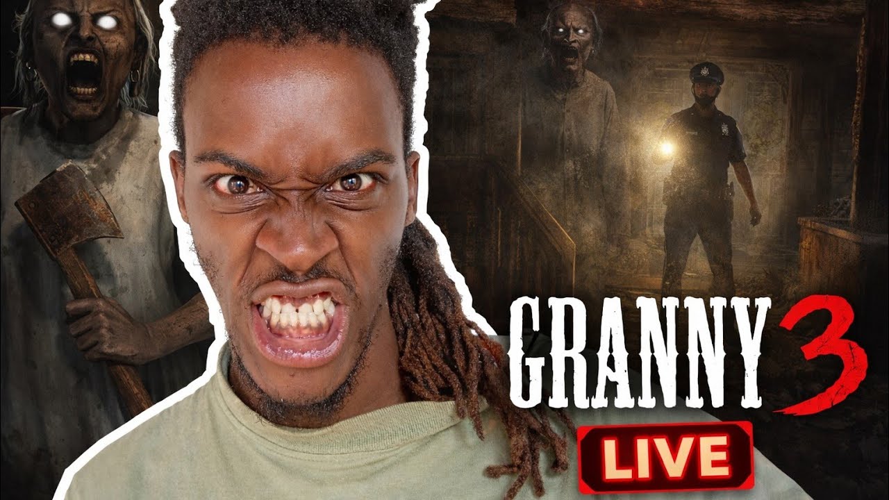 IM PLAYING (GRANNY 3) (HORROR GAME) (LIVE STREAM)