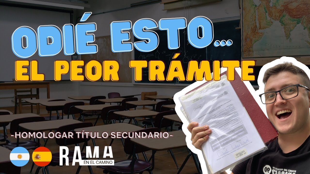 😭 CASI ME QUEDO SIN TRABAJO 😱 ¿Cómo homologar el título secundario en España? 👨🏽‍🎓🇦🇷