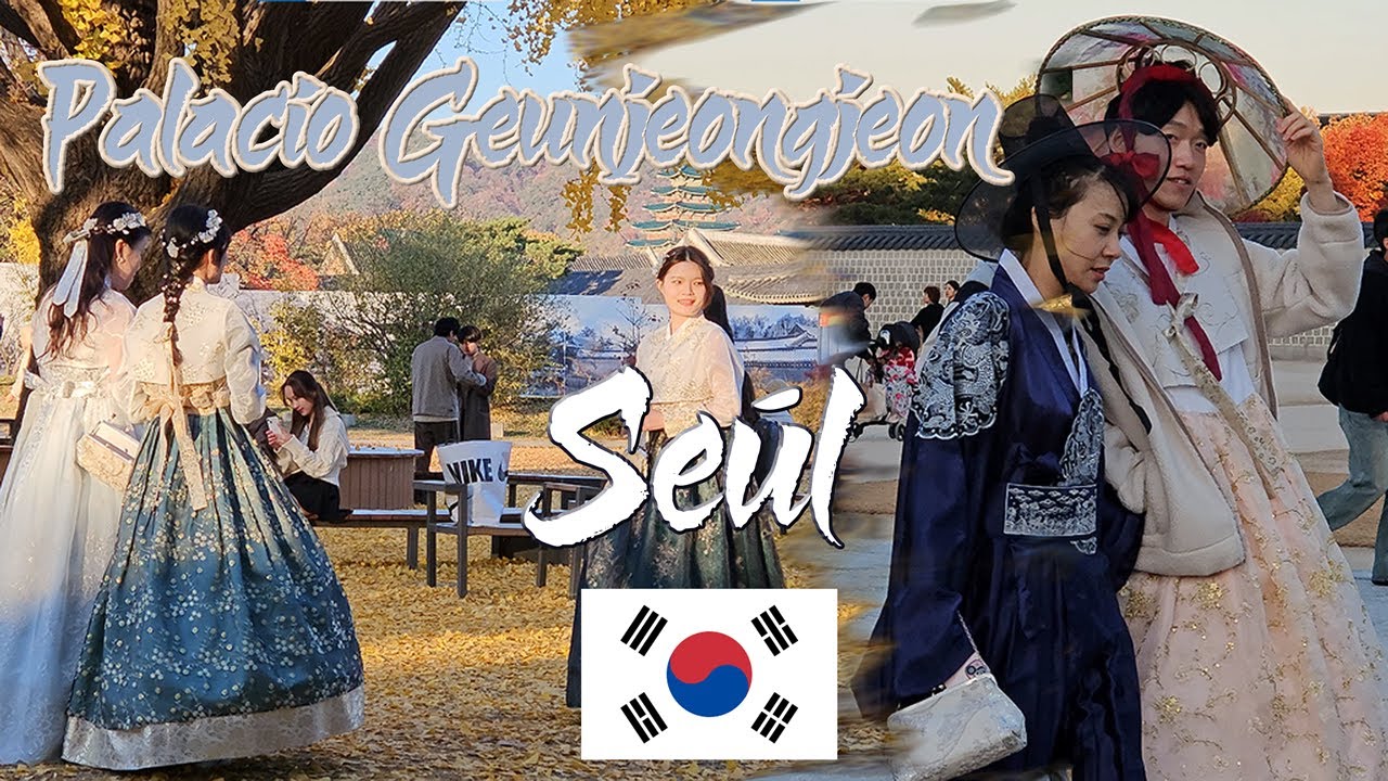 Recorrido por el Palacio Geunjeongjeon (bueno, por el patio) 🇰🇷🏰