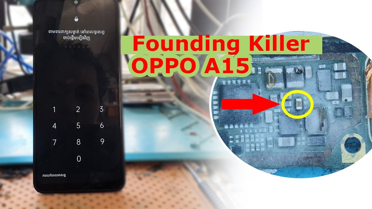 Oppo A15 Dead recovery, How Repair oppo phone no power