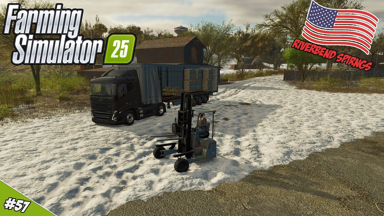 'ALLES IN EN UIT LADEN!' Farming Simulator 25 Riverbend Springs #57