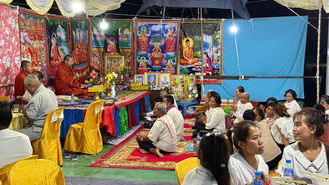 កម្មវិធីបុណ្យ១០០ថ្ងៃ២២/១១/២៥