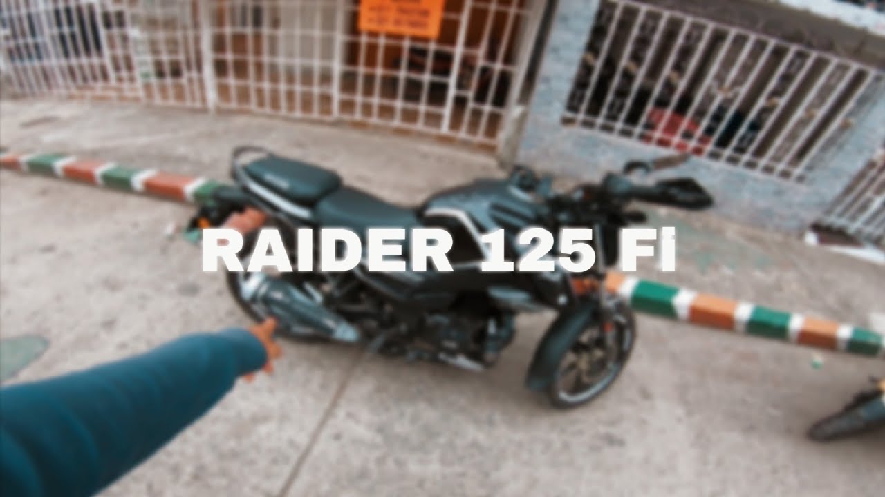 TVS RAIDER 125 FI 2025 - PRUEBA DE MANEJO 