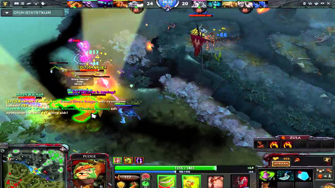 Dota 2 [EartShaker] Double and ULTRA KİLL