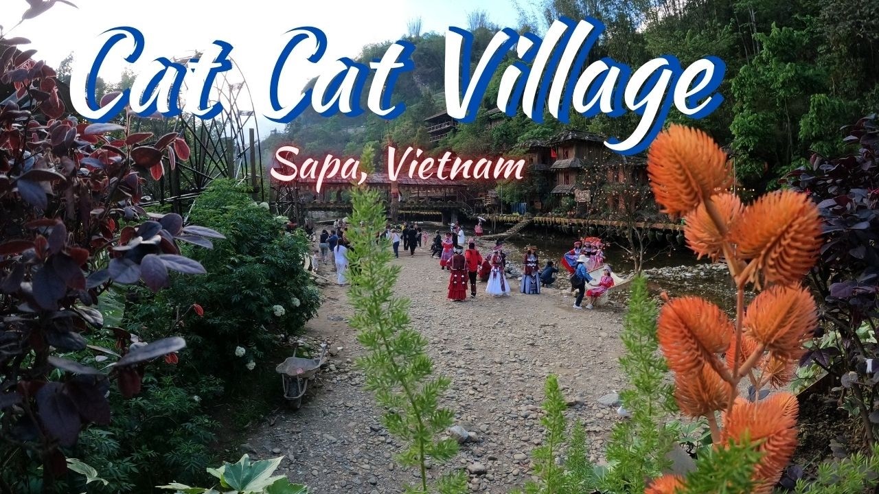 VISITING  CAT-CAT VILLAGE / Vietnam Travel 2025. PART-4